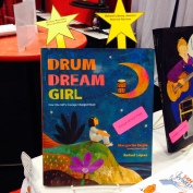 DRUM DREAM GIRL: HOW ONE GIRL'S COURAGE CHANGED MUSIC, written by Margarita Engle and illustrated by Rafael López